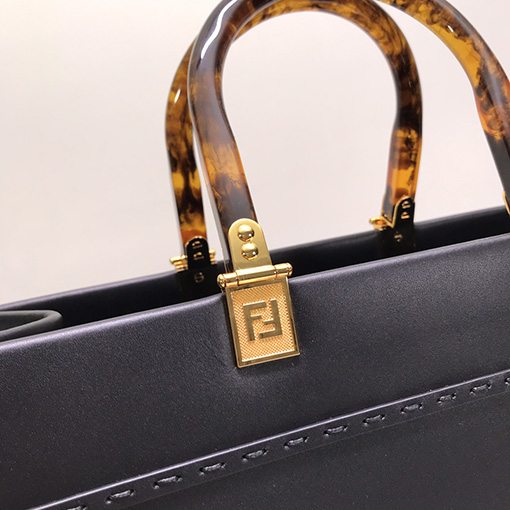 フェンディ サンシャインレザートートバッグ FENDI ROMA  40 x 20 x 35