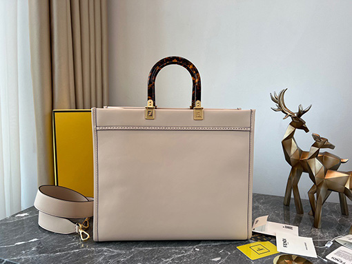 フェンディ サンシャインレザートートバッグ FENDI ROMA   35x17x31cm
