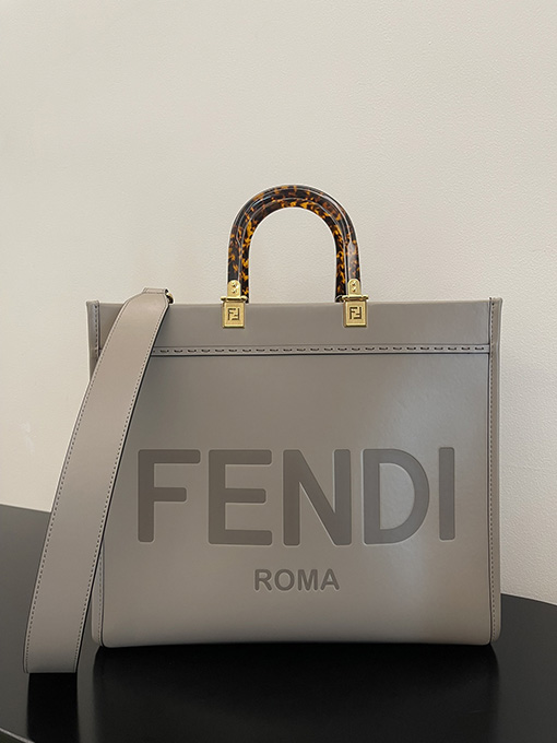 フェンディ サンシャインレザートートバッグ FENDI ROMA   35x17x31cm