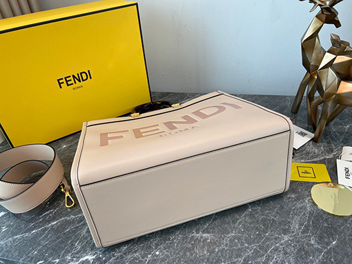 フェンディ サンシャインレザートートバッグ FENDI ROMA   35x17x31cm