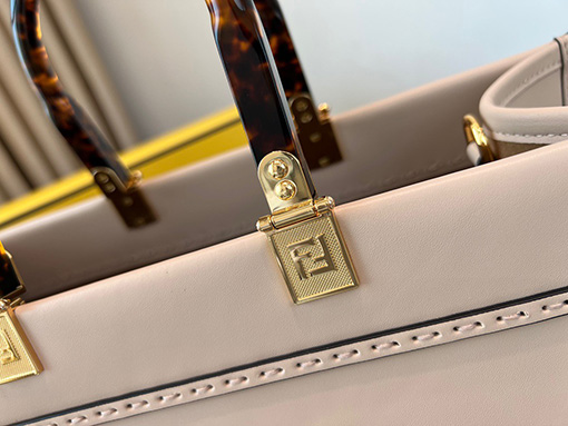 フェンディ サンシャインレザートートバッグ FENDI ROMA   35x17x31cm