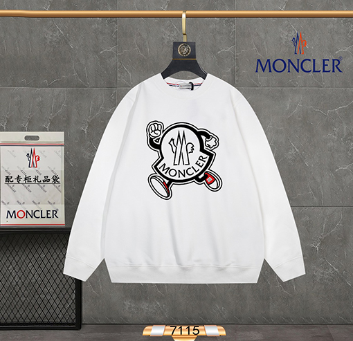 モンクレール スタイリッシュなクルーネックプルオーバー