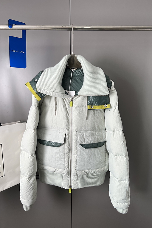 エルメス タートルネックパーカー ダウン ジャケット