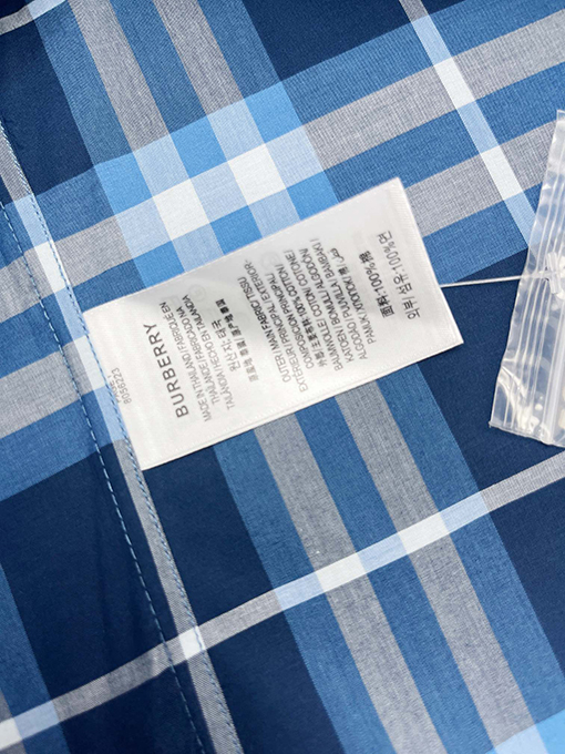 バーバリー  新しいCaxtonクラシックチェックシャツ