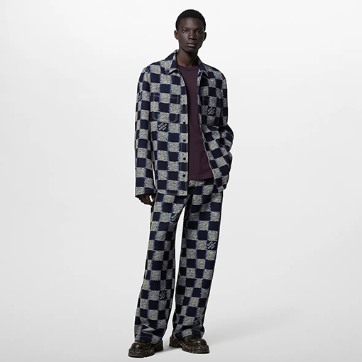 ルイヴィトン 24SS DAMIER ジャケット風シャツアウター