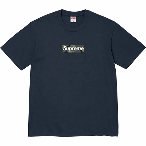 シュプリーム FW 23 BOX LOGO TEE迷彩BOGOプリント半袖Tシャツ