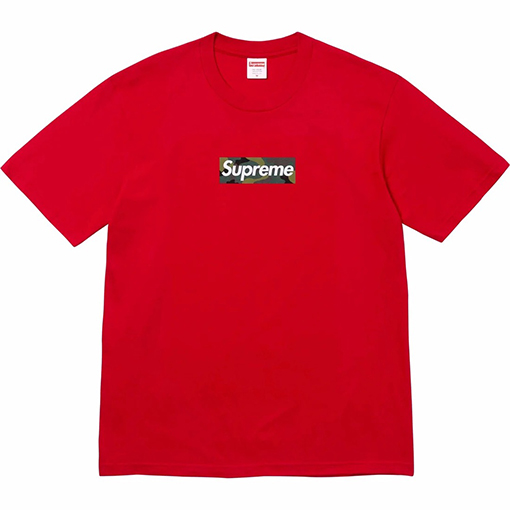 シュプリーム FW 23 BOX LOGO TEE迷彩BOGOプリント半袖Tシャツ