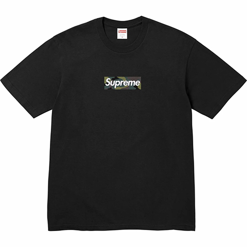 シュプリーム FW 23 BOX LOGO TEE迷彩BOGOプリント半袖Tシャツ
