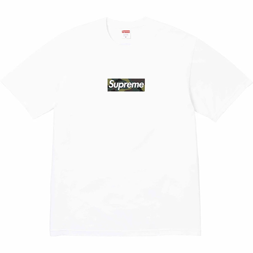 シュプリーム FW 23 BOX LOGO TEE迷彩BOGOプリント半袖Tシャツ