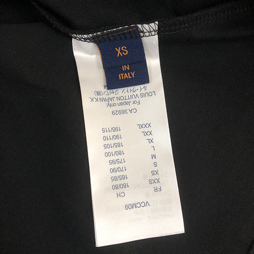 ルイヴィトン コットン ラウンドネックの半袖Tシャツ