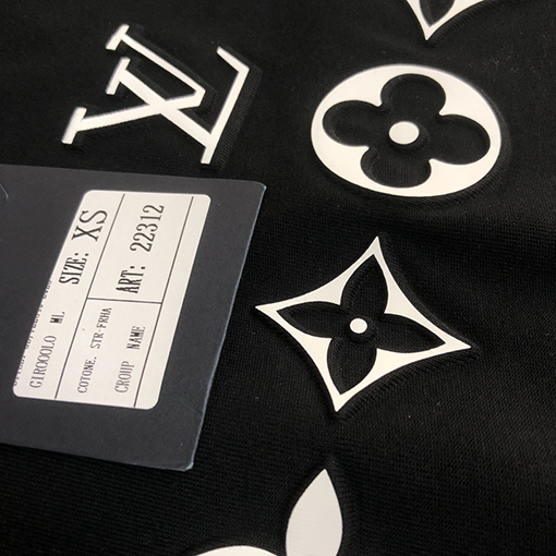 ルイヴィトン コットン ソフトクルーネック半袖Tシャツ