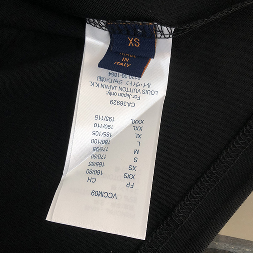 ルイヴィトン コットン ソフトクルーネック半袖Tシャツ