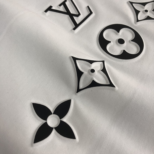 ルイヴィトン コットン ソフトクルーネック半袖Tシャツ