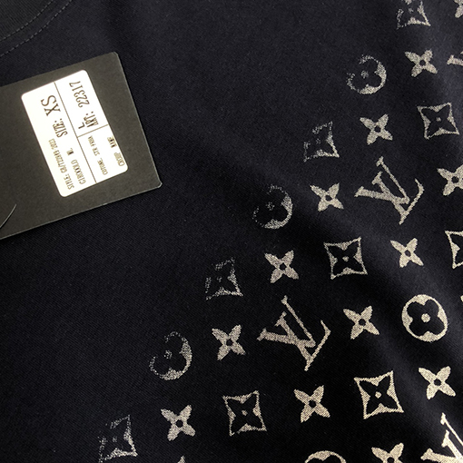 ルイヴィトン 24 ss新しいグラデーションプリント半袖Tシャツ