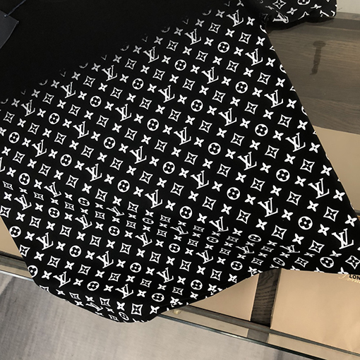 ルイヴィトン 24 ss新しいグラデーションプリント半袖Tシャツ