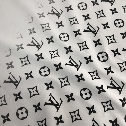 ルイヴィトン 24 ss新しいグラデーションプリント半袖Tシャツ