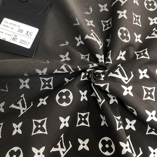 ルイヴィトン 24 ss新しいグラデーションプリント半袖Tシャツ