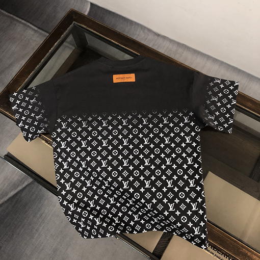 ルイヴィトン  24 ss新しいグラデーションプリント半袖Tシャツ