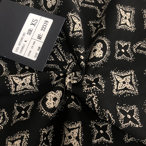 ルイヴィトン コットン ラウンドネック半袖Tシャツ