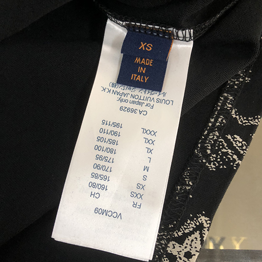 ルイヴィトン コットン ラウンドネック半袖Tシャツ
