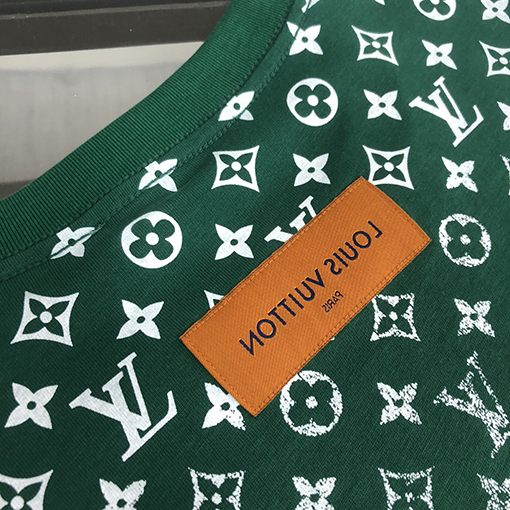 ルイヴィトン  24 ssカウンターと同じラウンドネック半袖Tシャツ