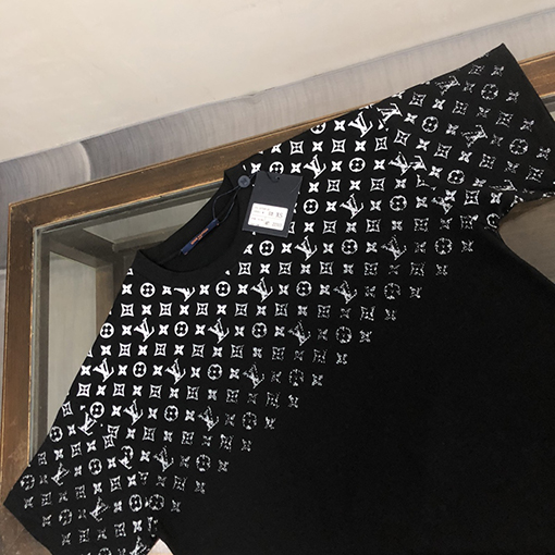 ルイヴィトン  24 ssカウンターと同じラウンドネック半袖Tシャツ