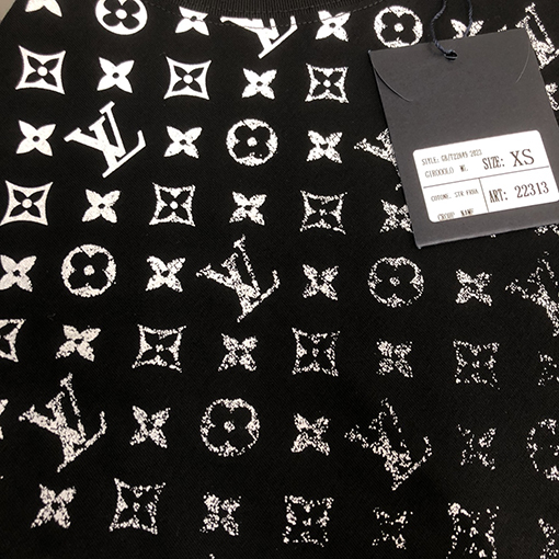 ルイヴィトン  24 ssカウンターと同じラウンドネック半袖Tシャツ