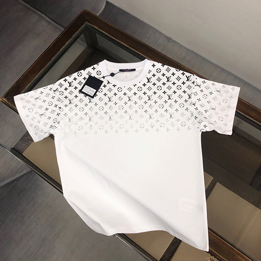 ルイヴィトン  24 ssカウンターと同じラウンドネック半袖Tシャツ