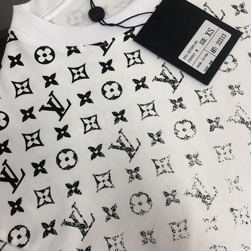 ルイヴィトン  24 ssカウンターと同じラウンドネック半袖Tシャツ