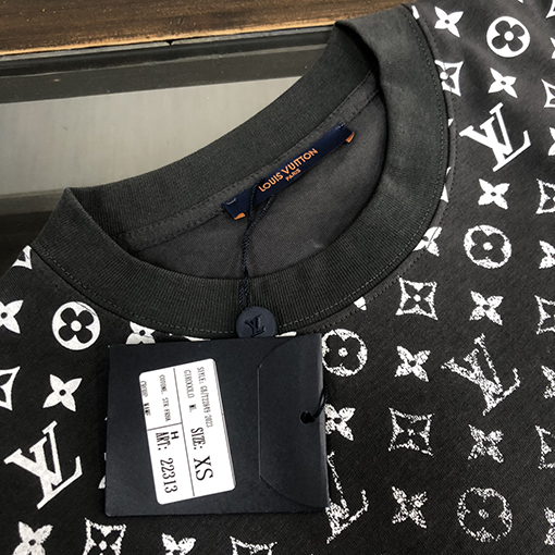 ルイヴィトン  24 ssカウンターと同じラウンドネック半袖Tシャツ