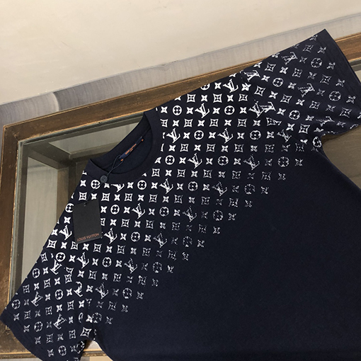 ルイヴィトン  24 ssカウンターと同じラウンドネック半袖Tシャツ