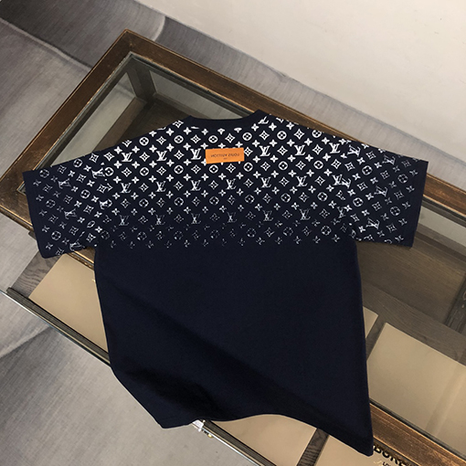 ルイヴィトン  24 ssカウンターと同じラウンドネック半袖Tシャツ