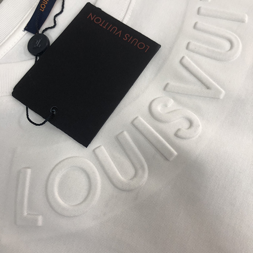 ルイヴィトン 新しいカップルコットンラウンドネックTシャツ