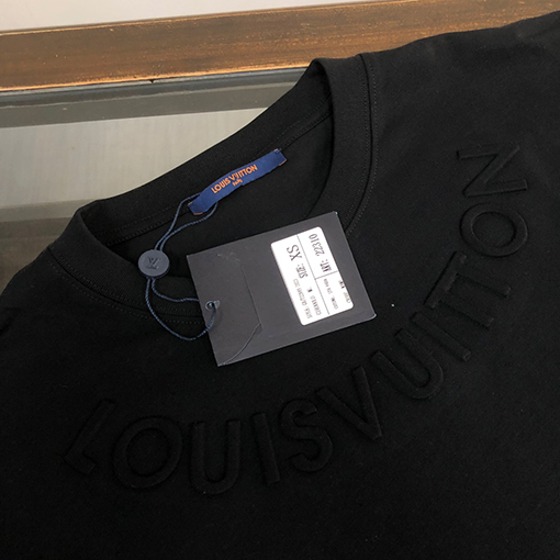 ルイヴィトン 新しいカップルコットンラウンドネックTシャツ