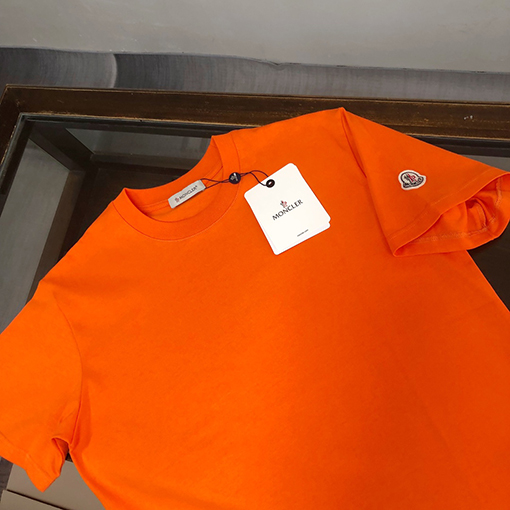 モンクレール 新しいネット コットン通気性半袖Tシャツ