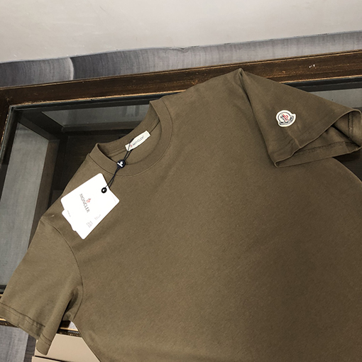 モンクレール 新しいネット コットン通気性半袖Tシャツ
