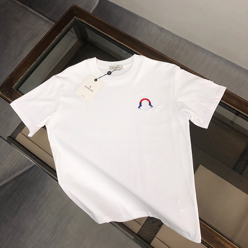 モンクレール 24最新カップルラウンドネック半袖Tシャツ