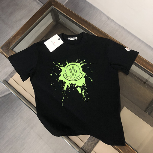 モンクレール 最新 ラウンドネック半袖Tシャツ