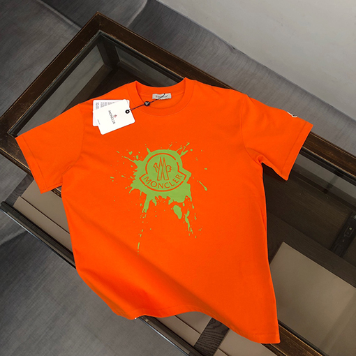 モンクレール 最新 ラウンドネック半袖Tシャツ
