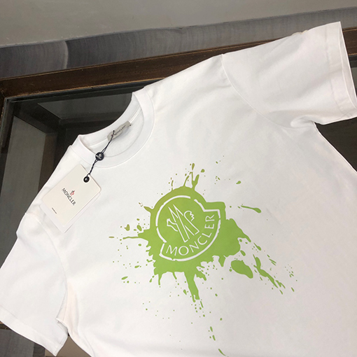 モンクレール 最新 ラウンドネック半袖Tシャツ