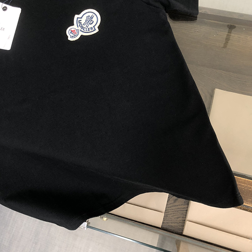 モンクレール ダブルロゴデザインカップル半袖Tシャツ