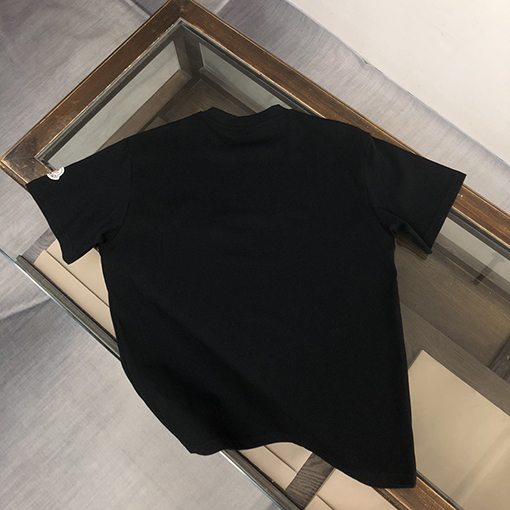 モンクレール ダブルロゴデザインカップル半袖Tシャツ