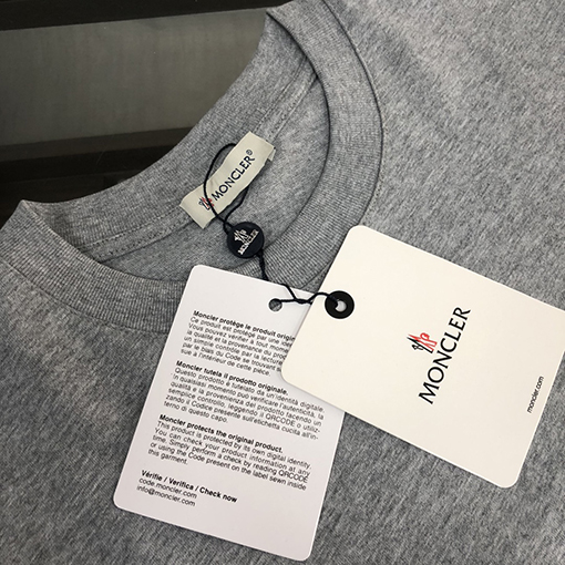 モンクレール ダブルロゴデザインカップル半袖Tシャツ