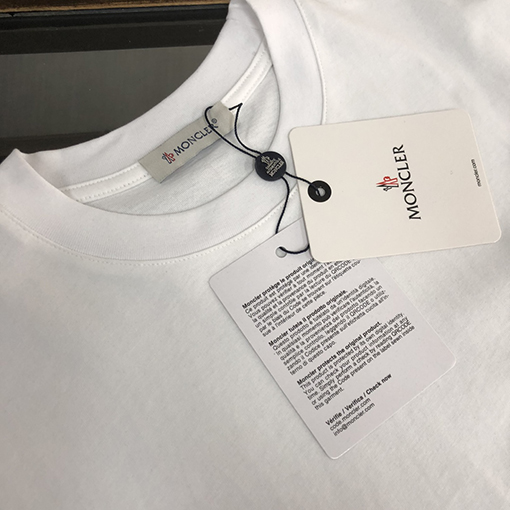 モンクレール ダブルロゴデザインカップル半袖Tシャツ