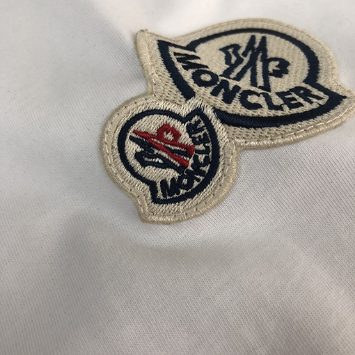 モンクレール ダブルロゴデザインカップル半袖Tシャツ