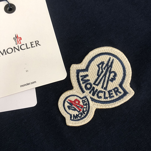 モンクレール ダブルロゴデザインカップル半袖Tシャツ
