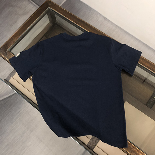 モンクレール ダブルロゴデザインカップル半袖Tシャツ