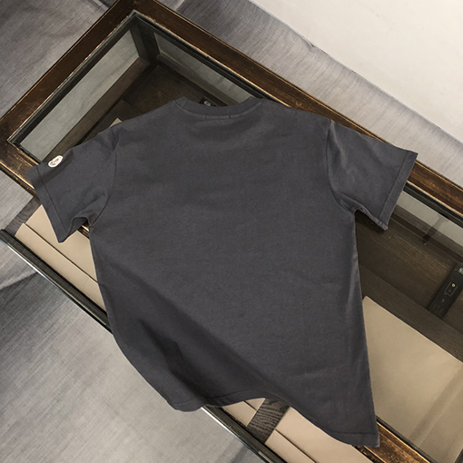 モンクレール  ダブルロゴデザインカップル半袖Tシャツ