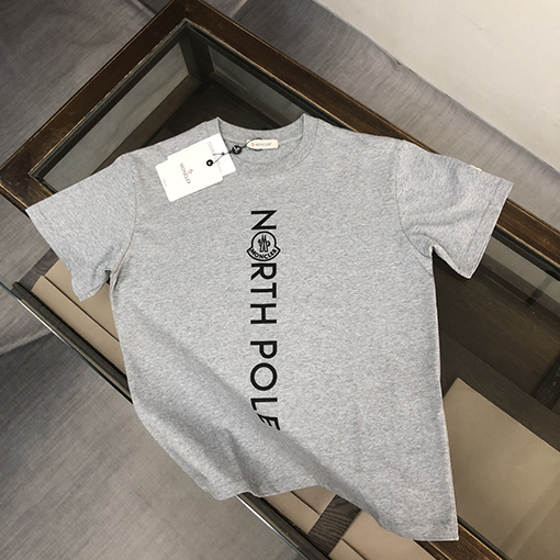 モンクレール プリントカップル半袖Tシャツ