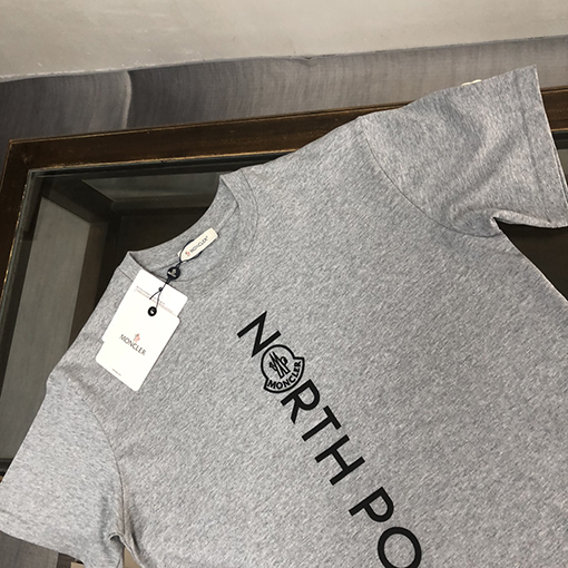 モンクレール プリントカップル半袖Tシャツ